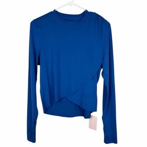 WILO Women's Royal Blue Long Sleeve Top